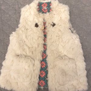 Matilda Jane Fur Vest (reversible)